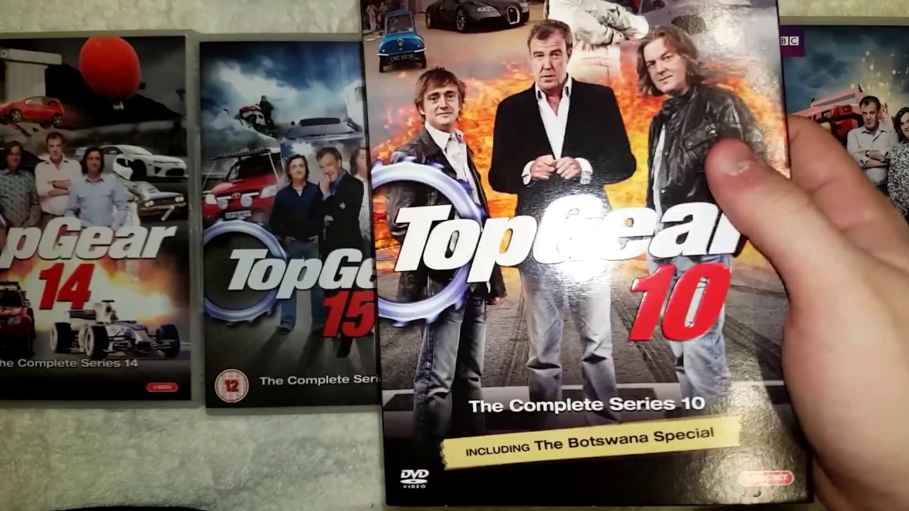 Top Gear: Series 10, 14, 15, 16, 17 - DVD Unboxing