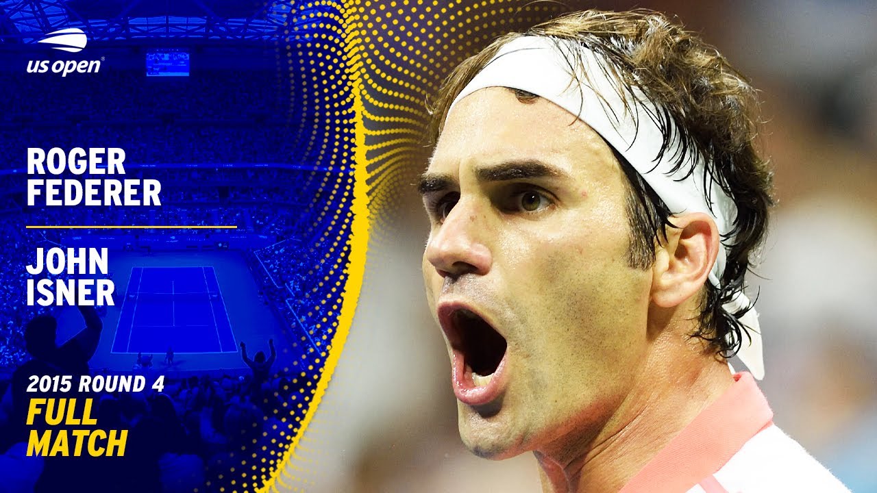 Roger Federer vs. John Isner Full Match | 2015 US Open Round 4