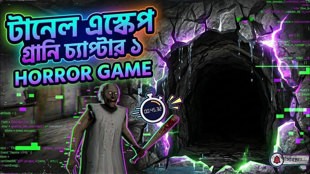 I got kidnap by Granny | tunnel escape | horror game | nostalgia |