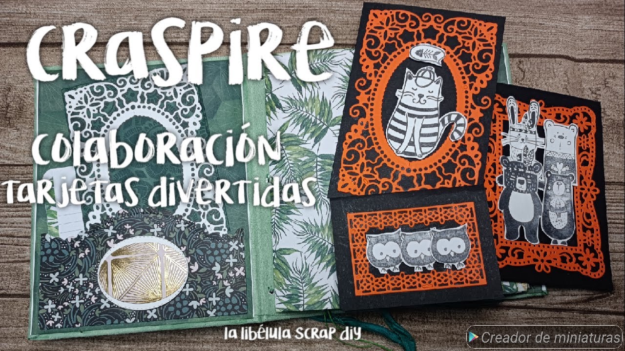 TARJETAS DIVERTIDAS CON - www.CRASPIRE.COM - COLABORACIÓN