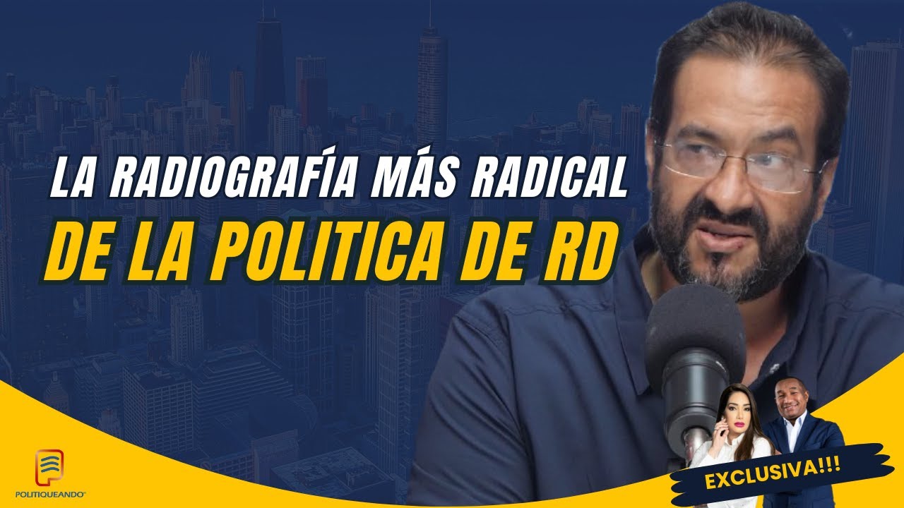 DR. REEMBERTO PICHARDO: LA RADIOGRAFÍA MÁS RADICAL Y PESIMISTA DEL MUNDO POLÍTICO DE RD!