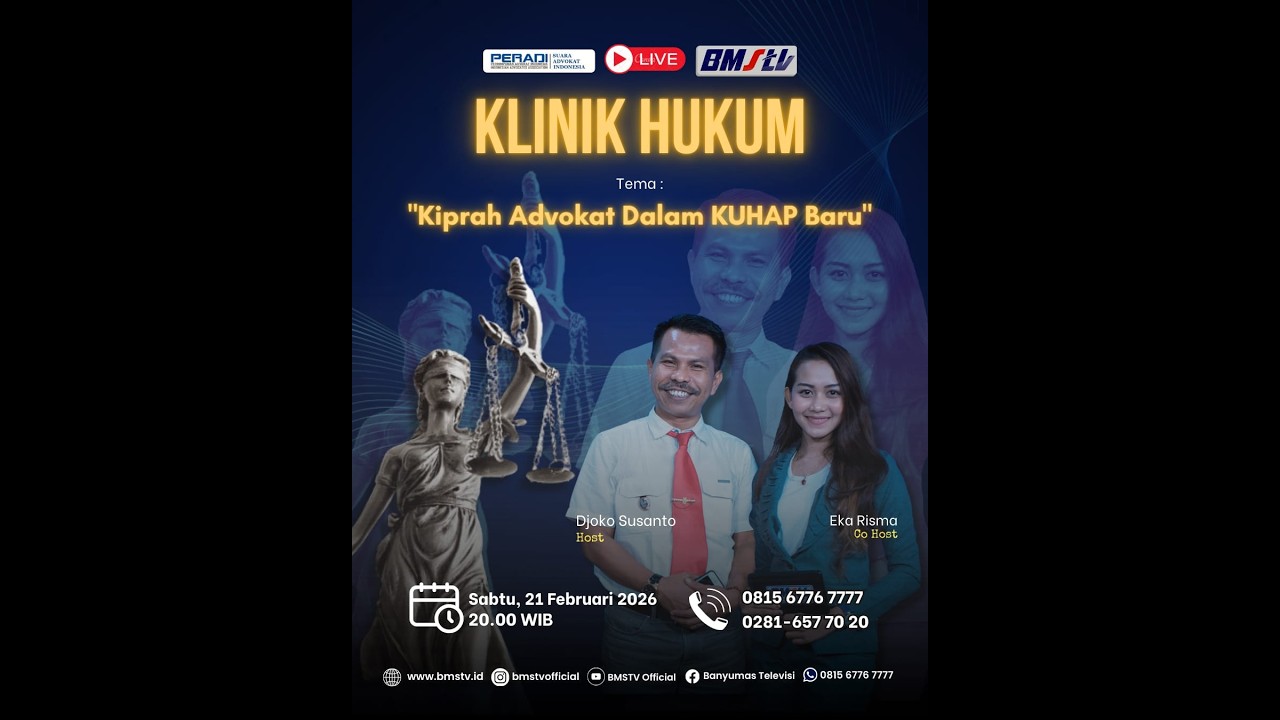Klinik Hukum - Kiprah Advokat Dalam KUHP Baru