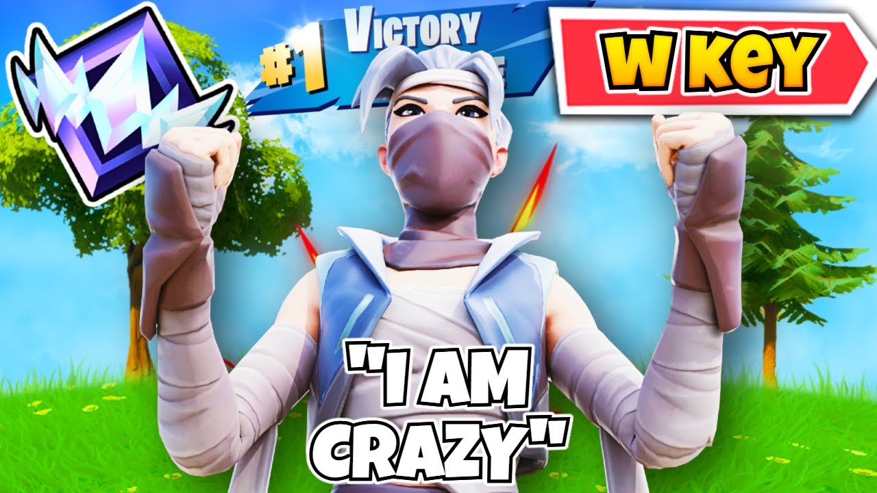 W keying IN UNREAL RANK | Fortnite ranked KBM