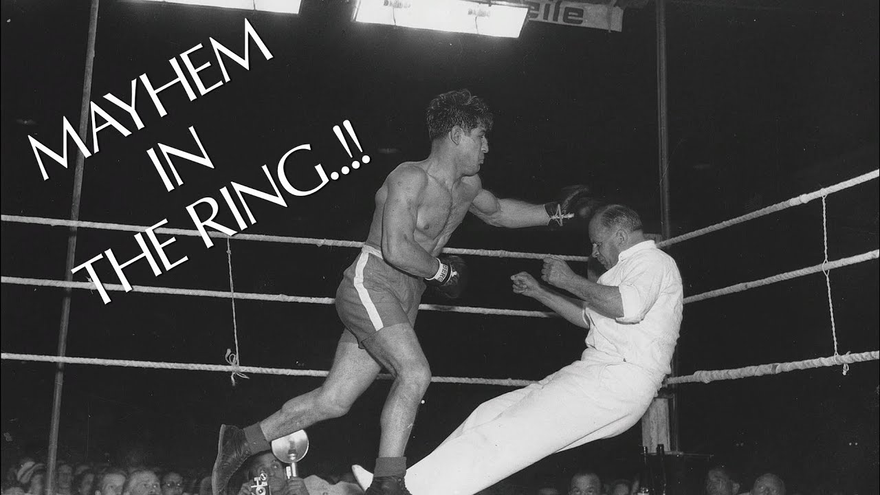 Peter Mueller Vs Hans Stretz - Ref knocked Out And Others Attacked 💥#boxing
