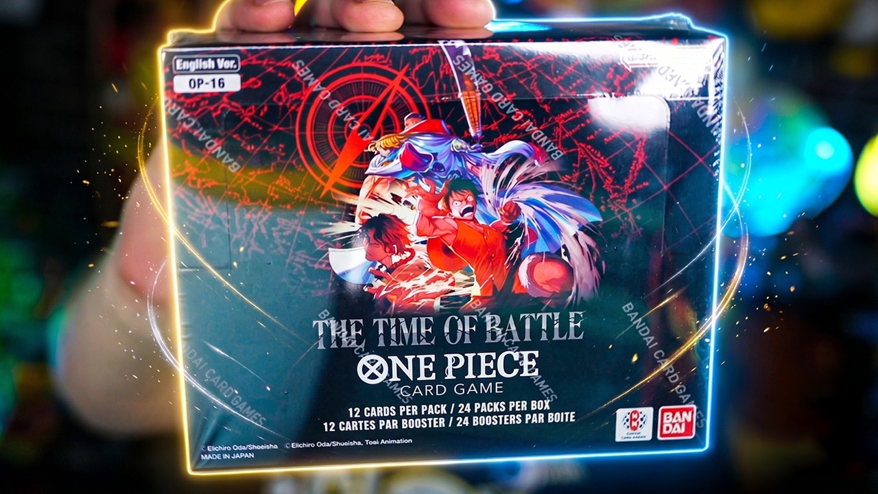 NOVA COLE&Ccedil;&Atilde;O de One Piece Card Game - The Time of Battle! Unboxing da Booster Box de OP-16