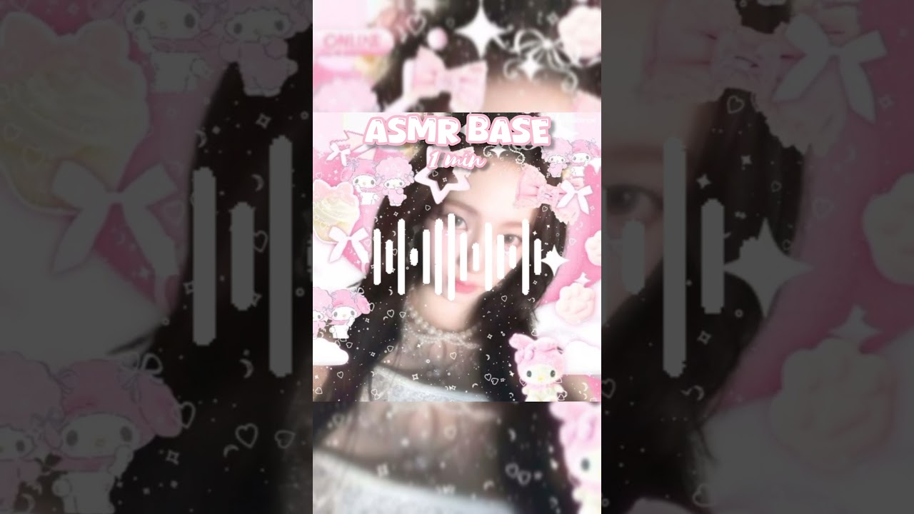 Free asmr base to use 🎀 #asmrsounds #asmrbase #audios