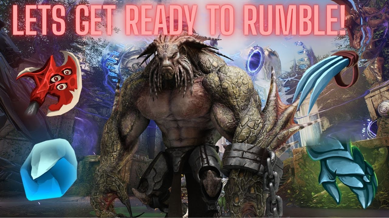 Rumble Ramp!! Lets Get Ready to RUMBLE!!!- Predecessor Ranked Paragon