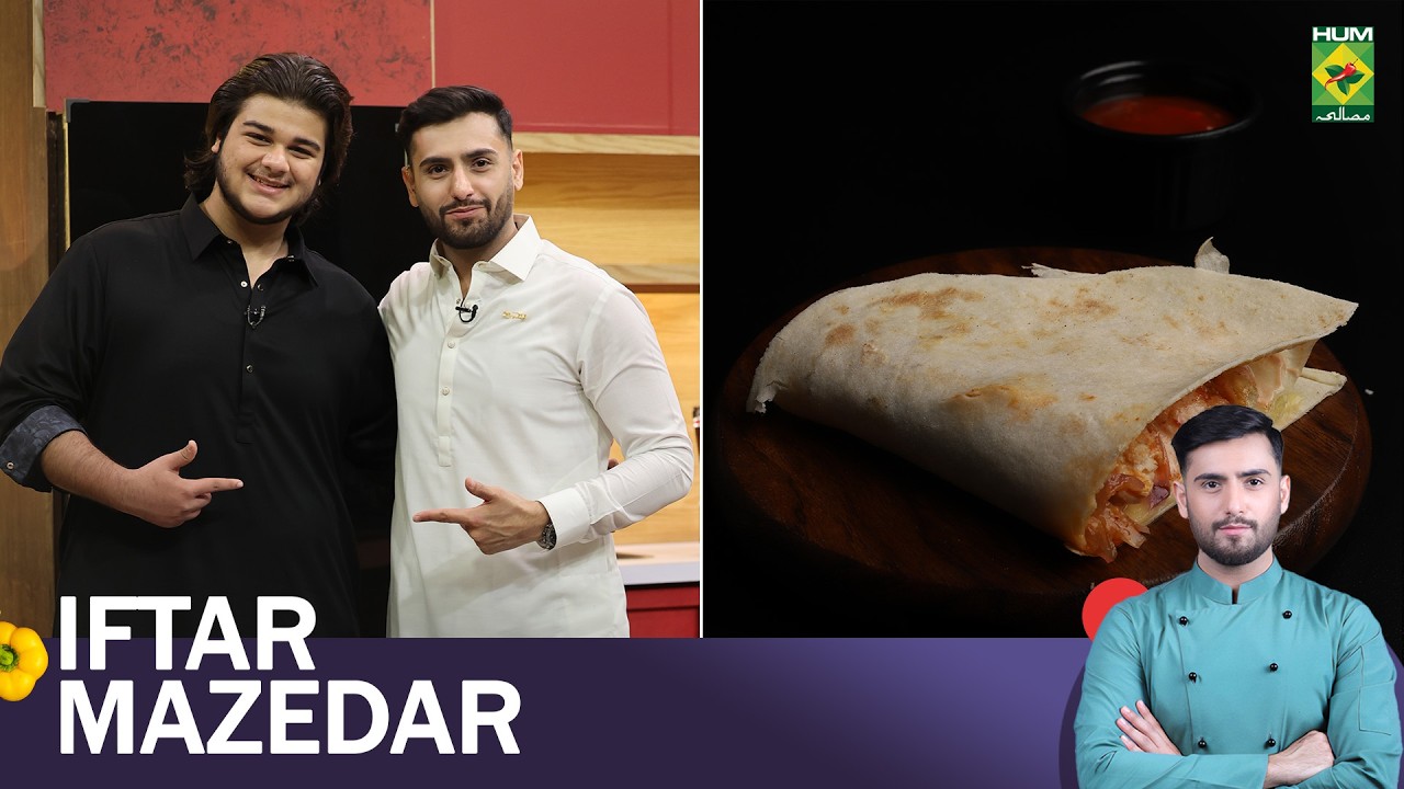 Sami Khan | Malai Boti Samosa & Chicken Tikka Wraps | Iftar Mazedar with Saad | 24 Feb 2026