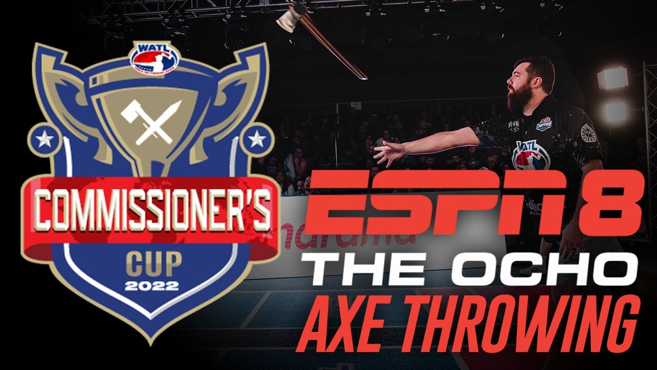 Axe Throwing on ESPN, THE OCHO!