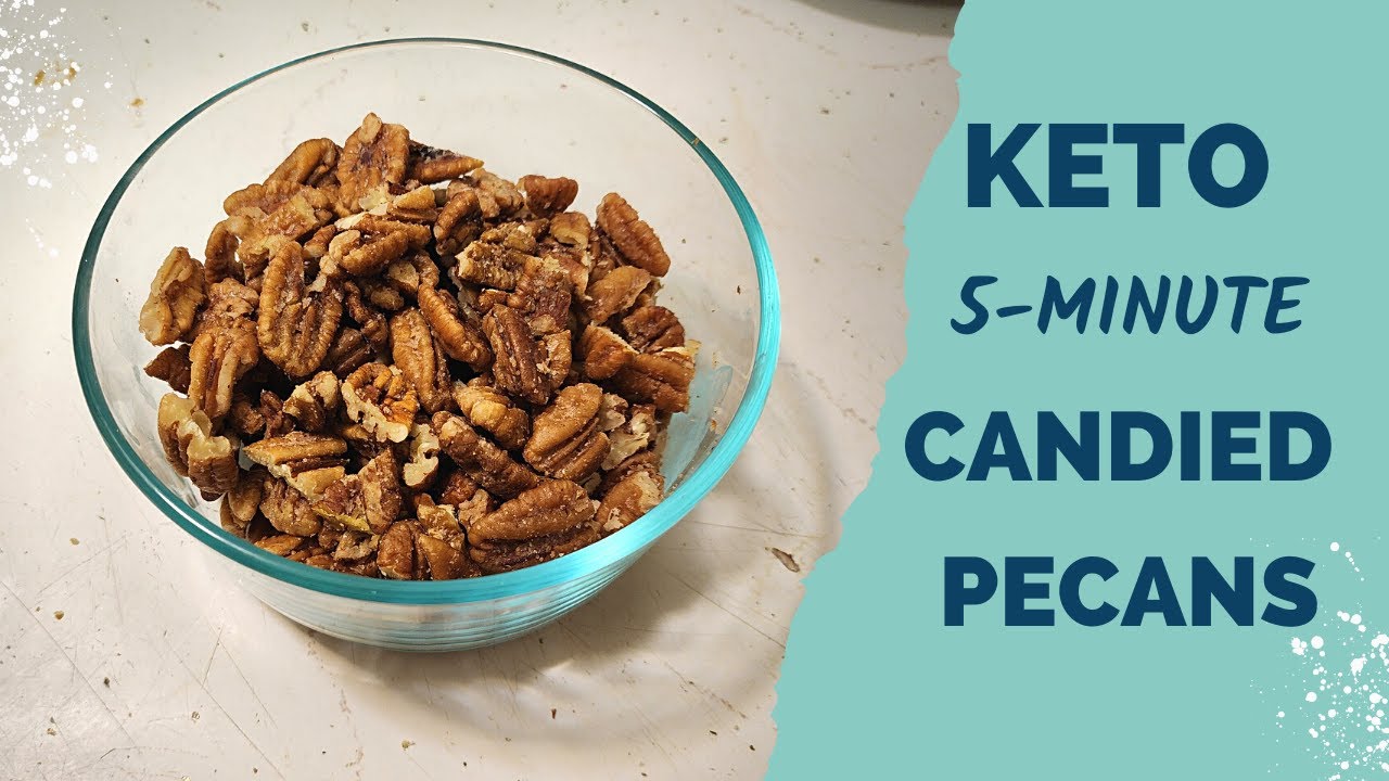 5- Minute Candied Keto Pecans | Easy Keto Recipes | Vlogmas Day 23