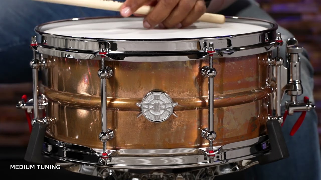 Dunnett Classic 14x6.5 Model 2N Bronze Snare Drum - Antique Patina (65142N-ABZ)