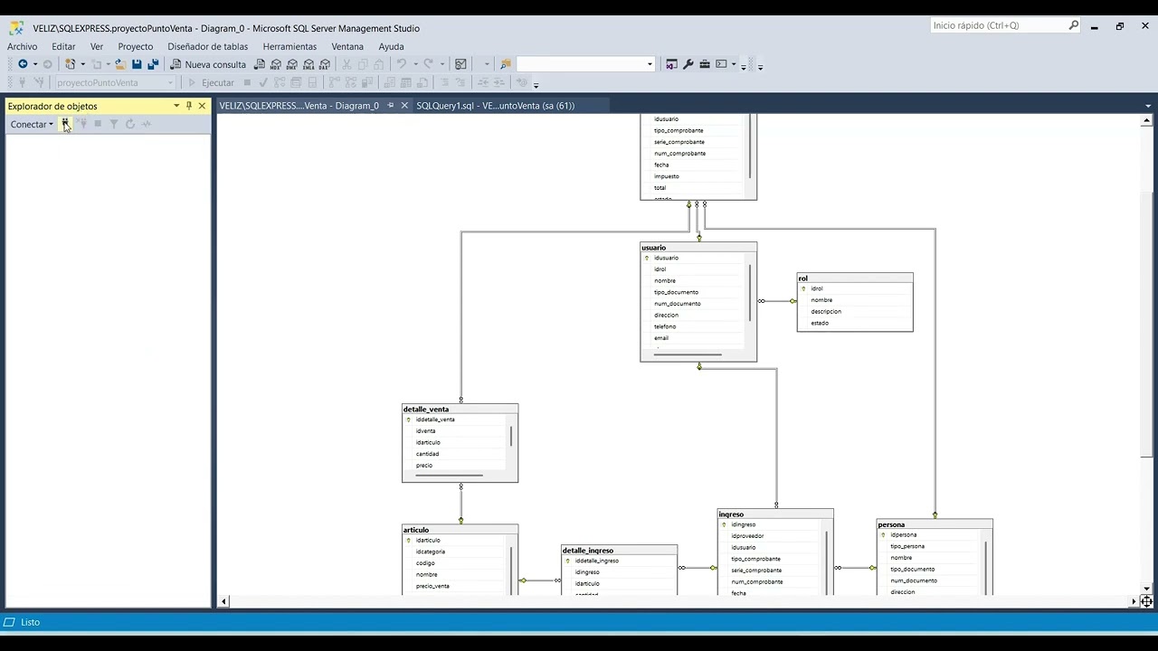 2-PROYECTO PUNTO DE VENTA: CLASE CONEXIÓN DE C# A SQL