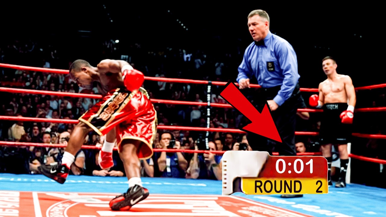 Epic Boxing Knockouts in the Last Seconds of the Round