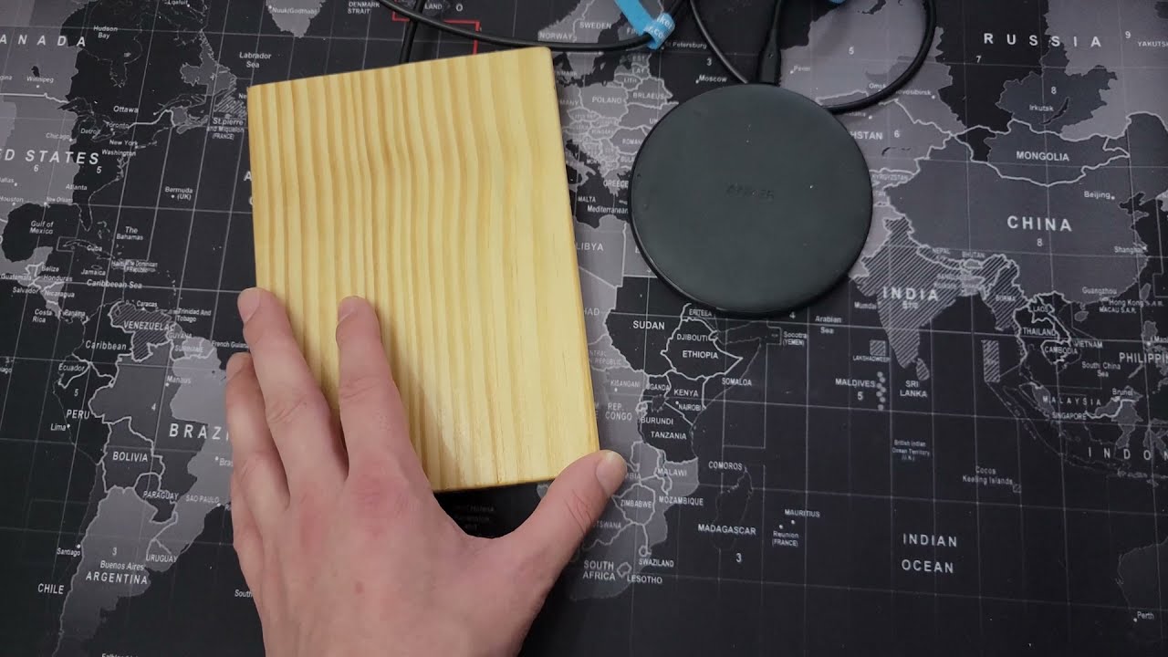 DIY Wood Wireless Charger TEST