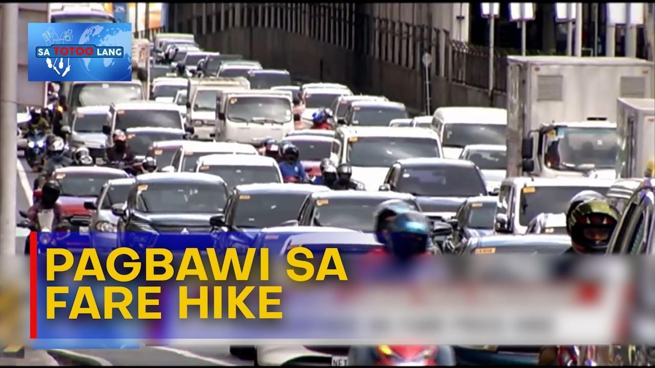 Suspensyon ng fare hike, ikinalulungkot ng TNVS drivers | Sa Totoo Lang