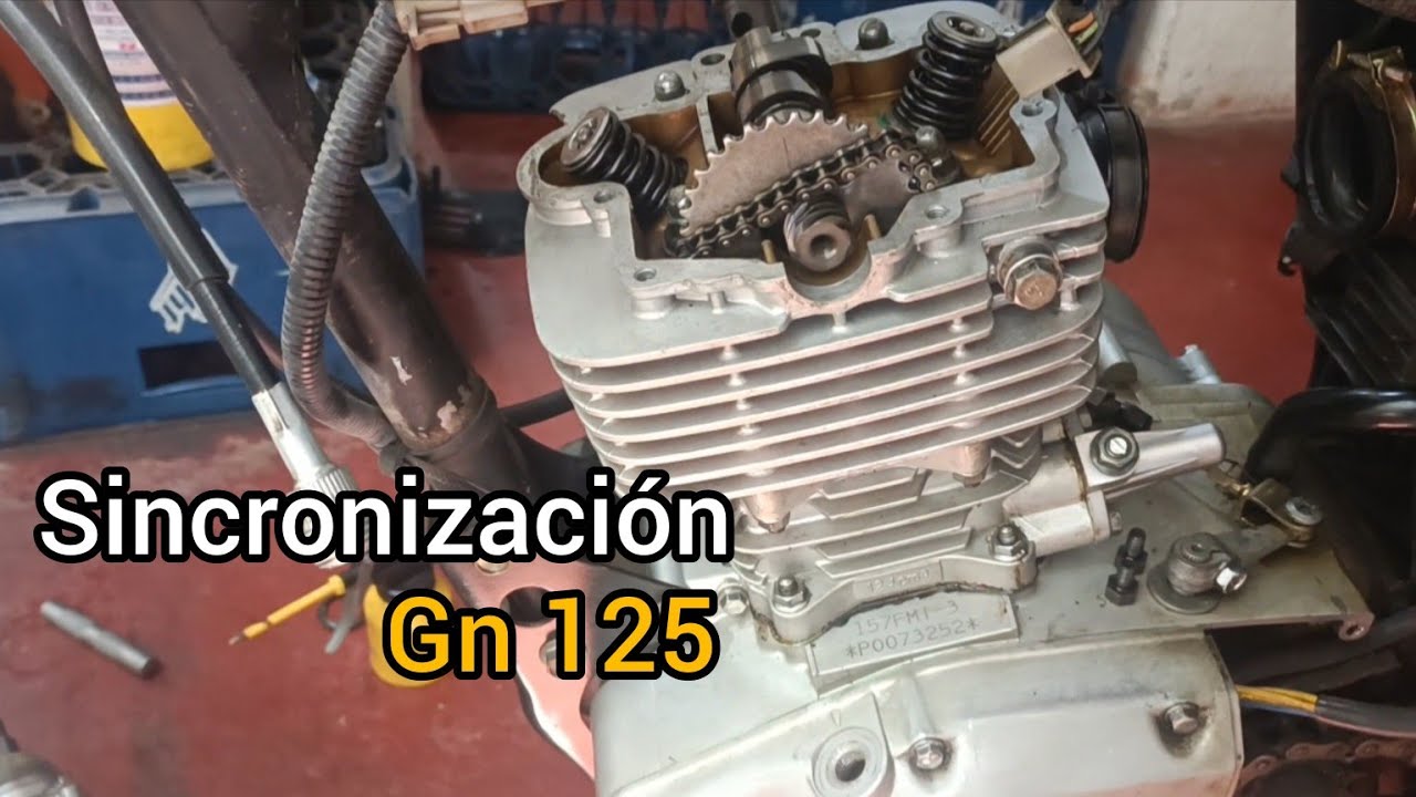como poner la cadenilla del Suzuki gn 125