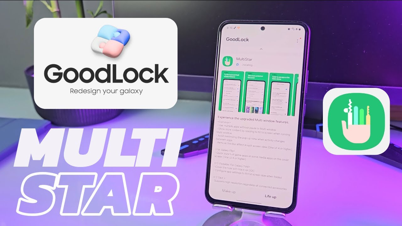 PERSONALIZA tu GALAXY con GOOD LOCK | Modulo MULTI STAR Guia | Parte 8