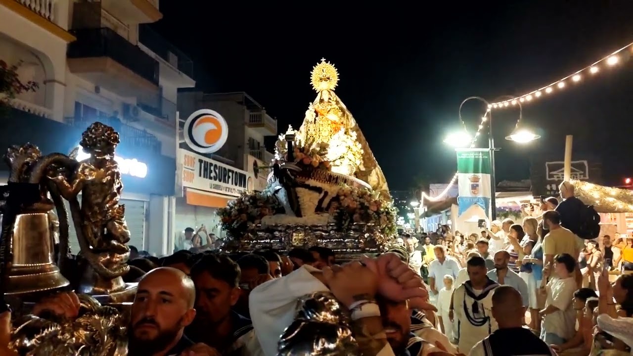 Virgen del Carmen de La Carihuela parte 1 Málaga 2025