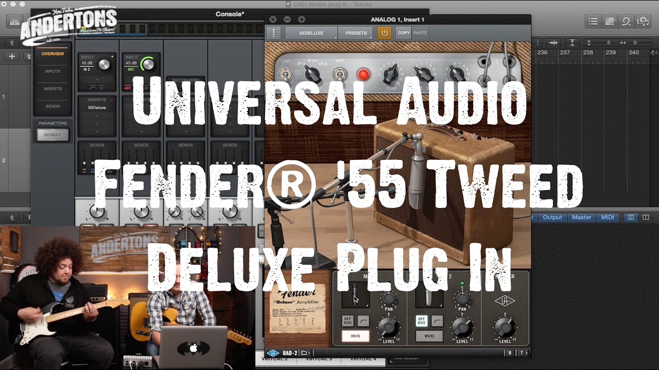 Universal Audio - Fender® '55 Tweed Deluxe Plug In