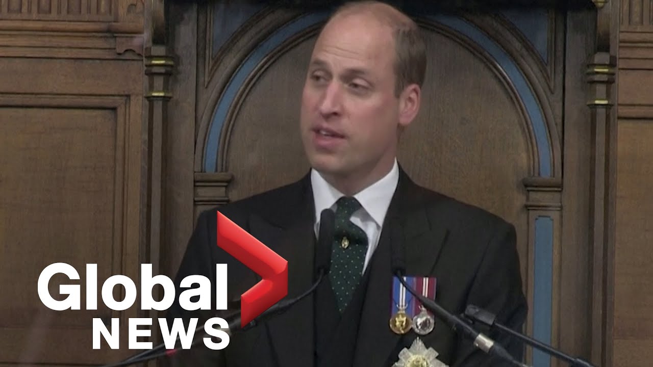 Prince William says has 