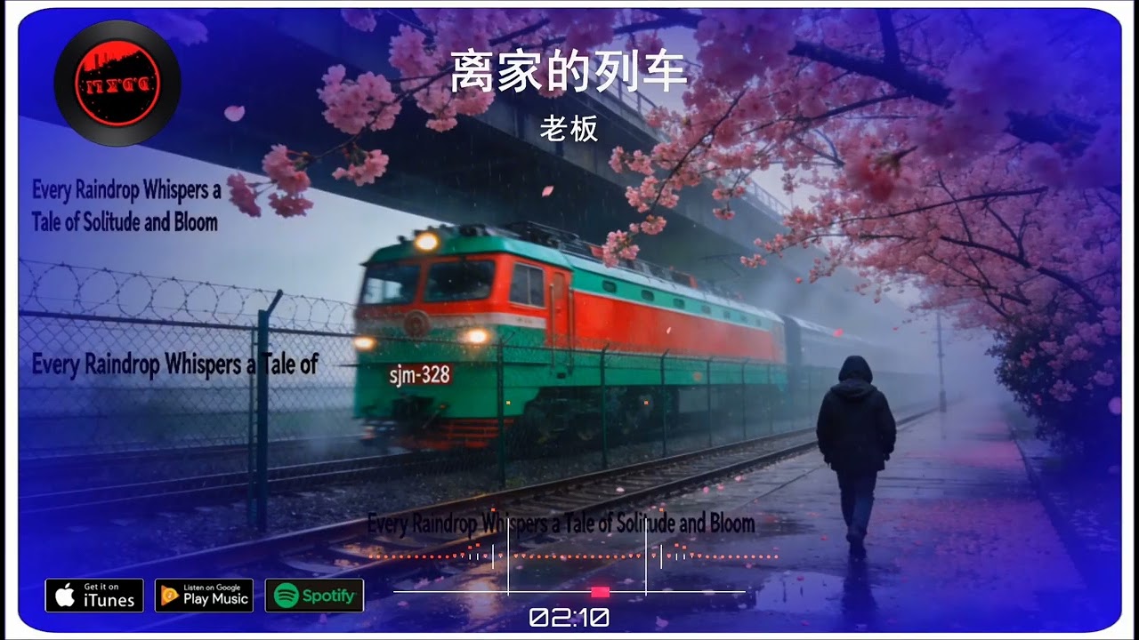 2026華語網絡流行音樂 、|《離家的列車》|| 老闆  || 動態歌詞