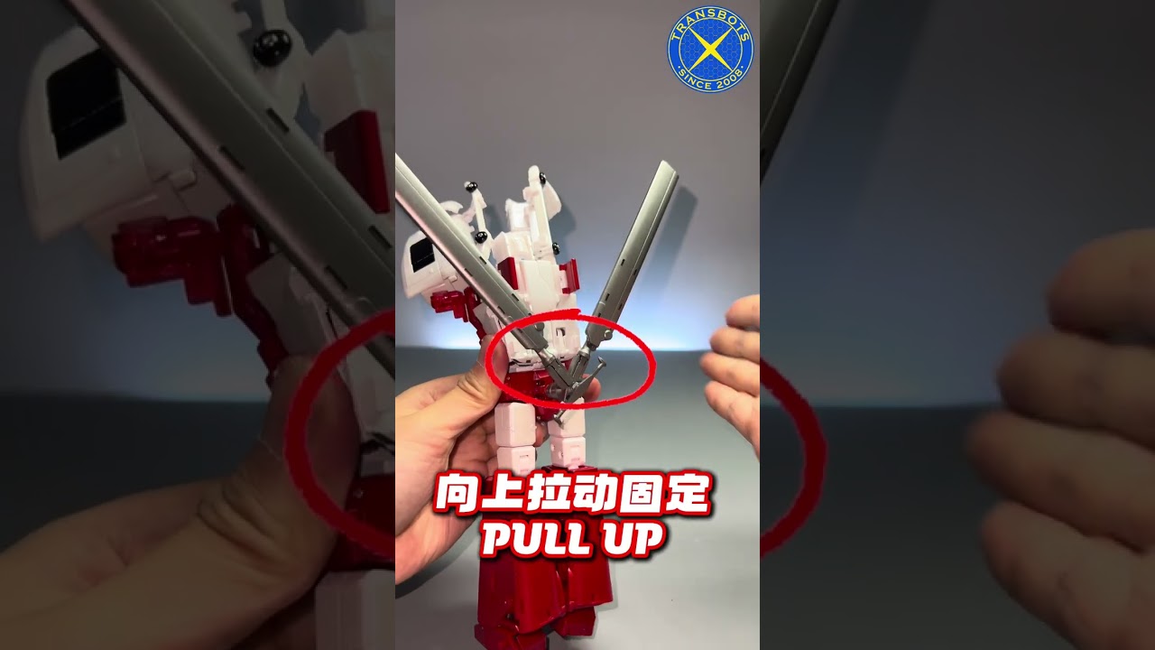 MX 32 Jian Transformation : alt mode to robot , and combiner mode
