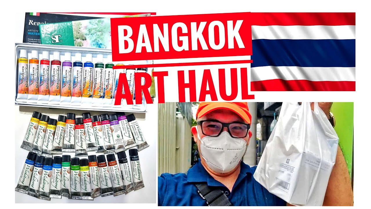 Bangkok Art Supply Haul 2022