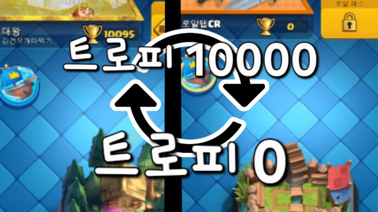 0트로피가 되어보았습니다.