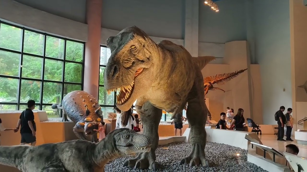 台中科學博物館恐龍館參訪