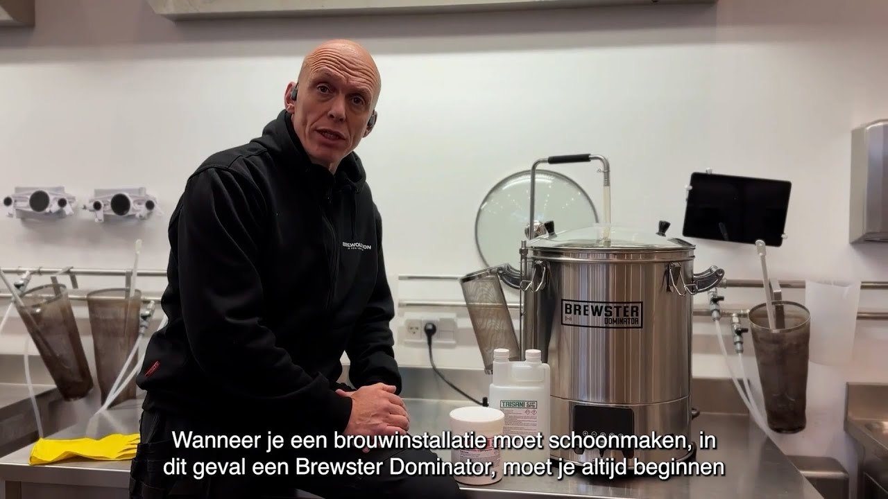 Reiniging van Brouwketels met Trisani-producten