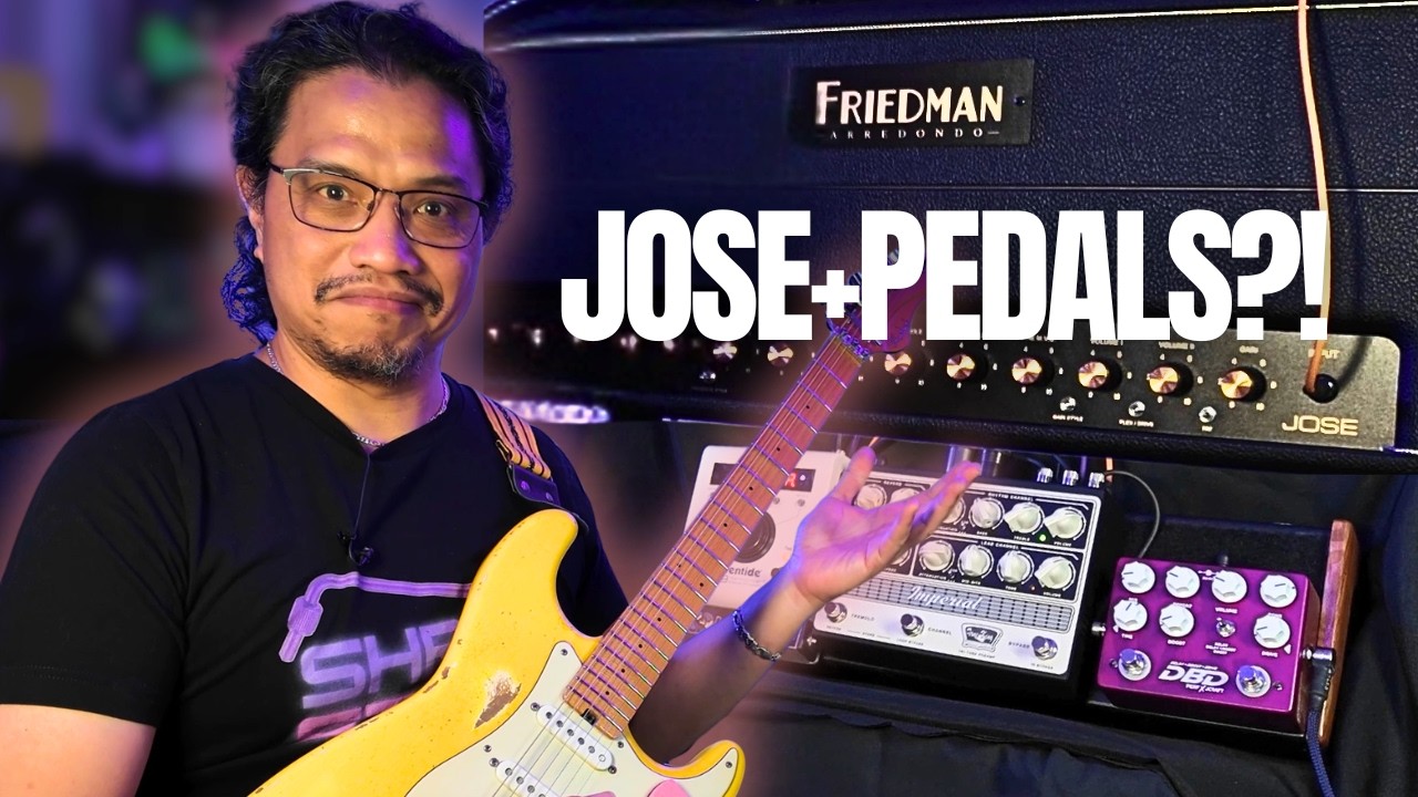 This simple pedal setup EXPANDS your Friedman Jose Tube Guitar Amp!