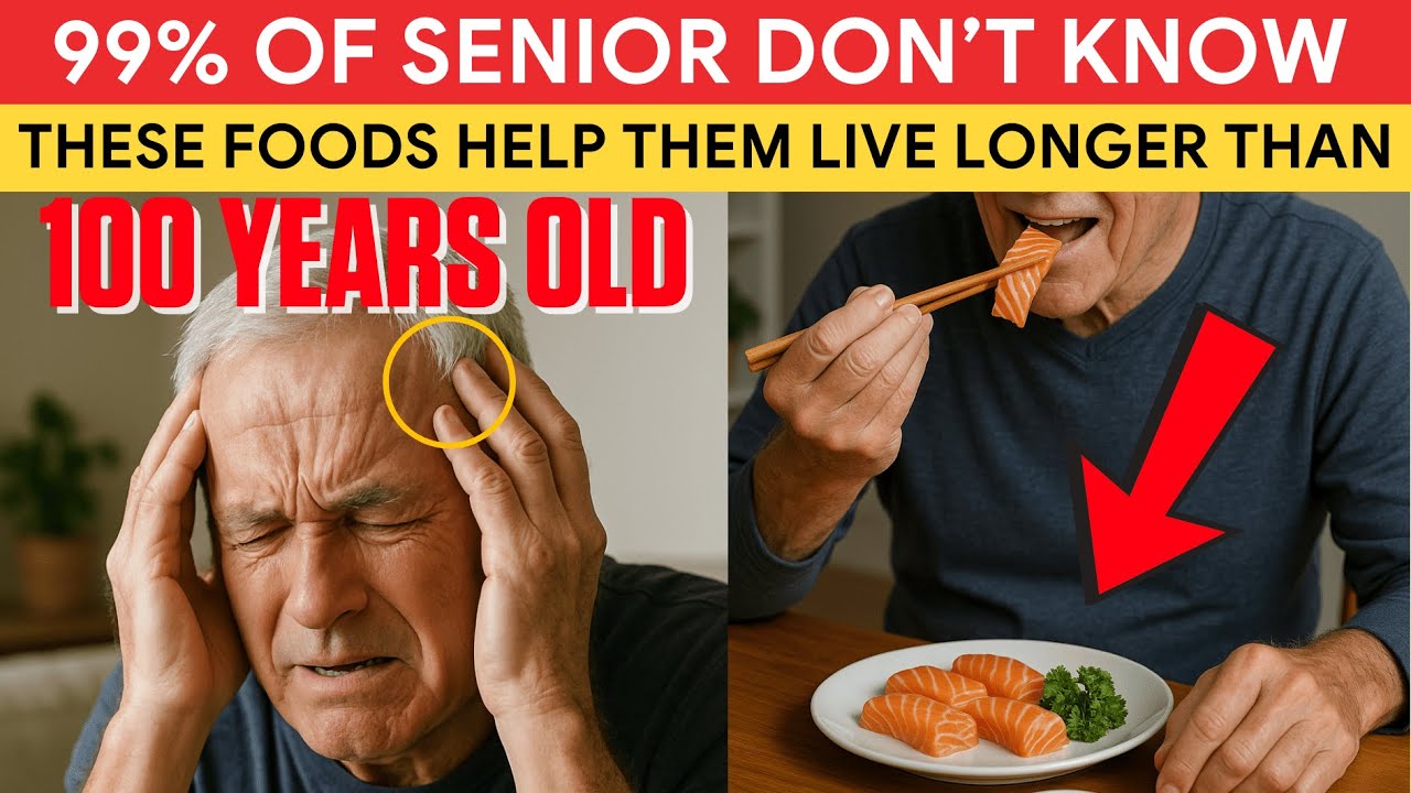 10 MIRACLE Foods That Help SENIORS LIVE OVER 100 Years | Health Advice For Seniors