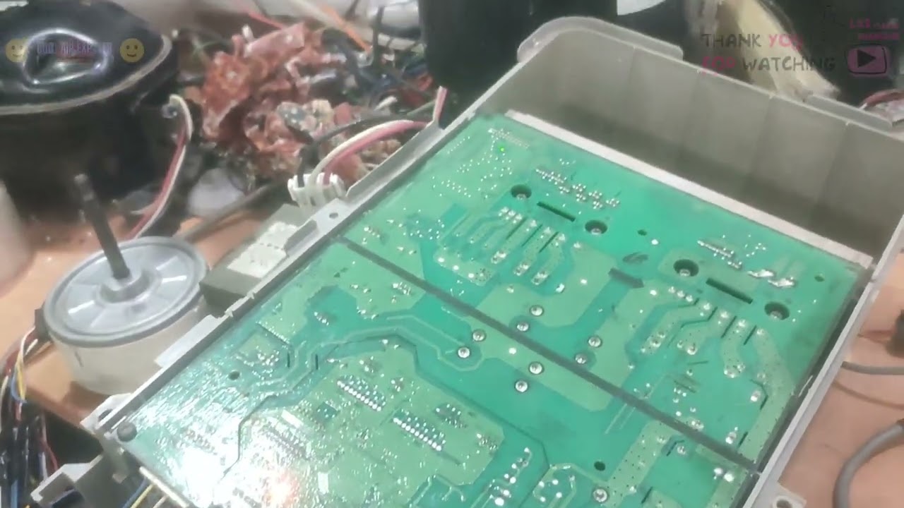 Samsung inverter ac PCB repair and it's error code list in tamil // how repair inverter ac PCB / CAE
