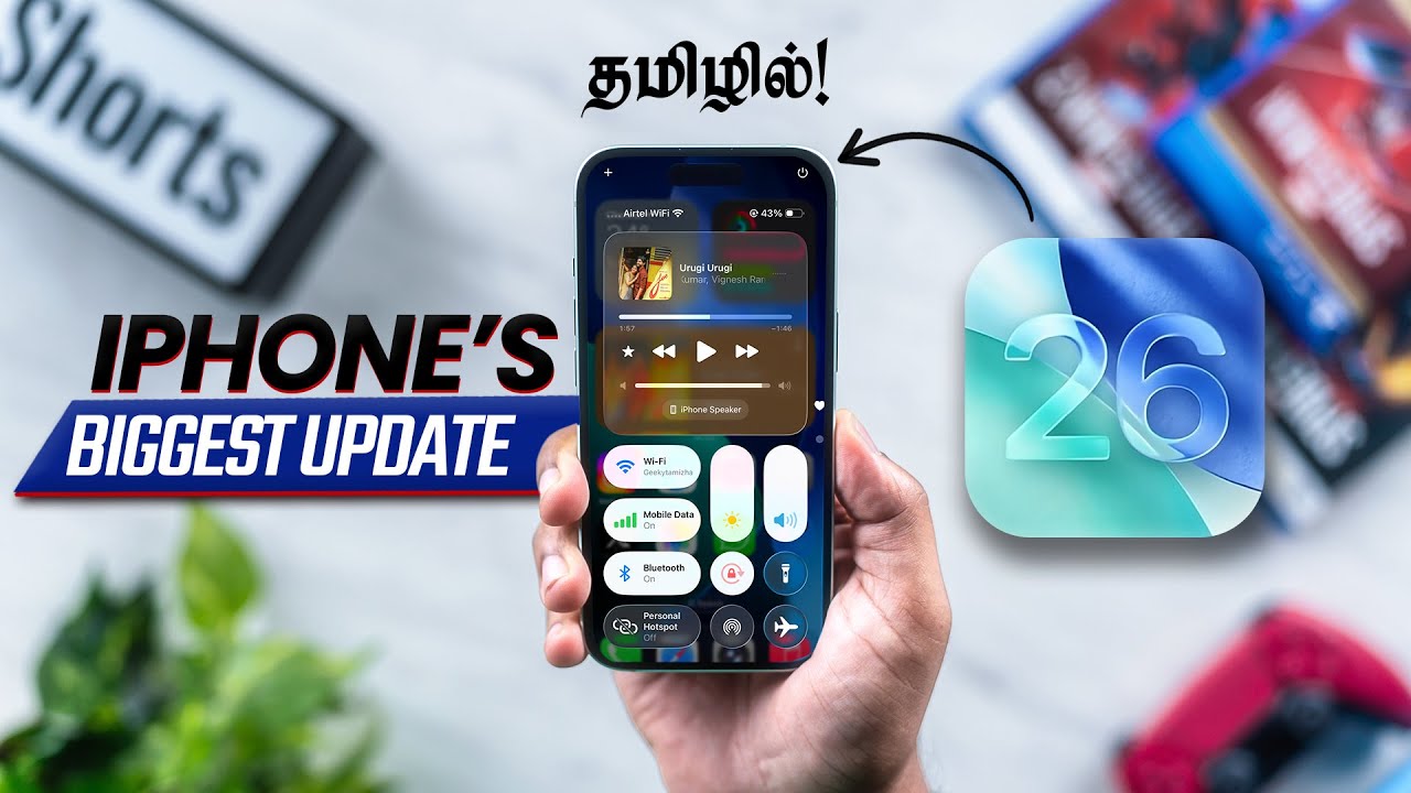 Top 10 iOS 26 Features in Tamil😍! - 5th Feature Miss பண்ணாதீங்க iPhone Users😍⚡️🔥!