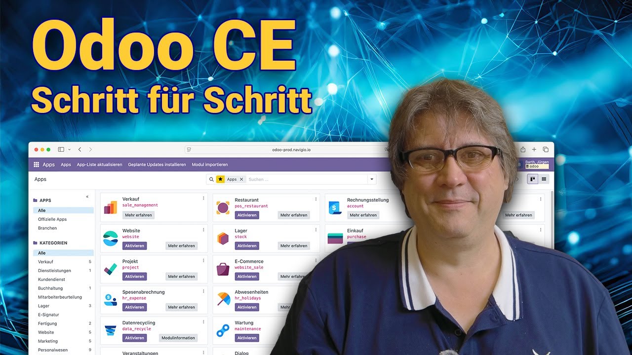 Odoo CE Schritt für Schritt