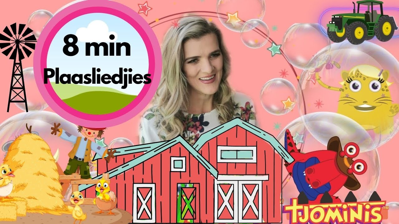 Plaasdiere Pret / Liedjies vir Kinders / Opvoedkundige Video vir Kleuters / Kindermusiek vir Peuters