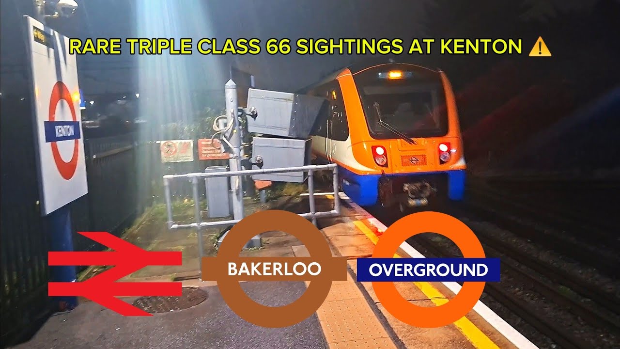A Glorious Thursday & Monday Evening of Trains at: Kenton, BKL/WDC/WCML (Part 2) - 15 & 19/01/2026