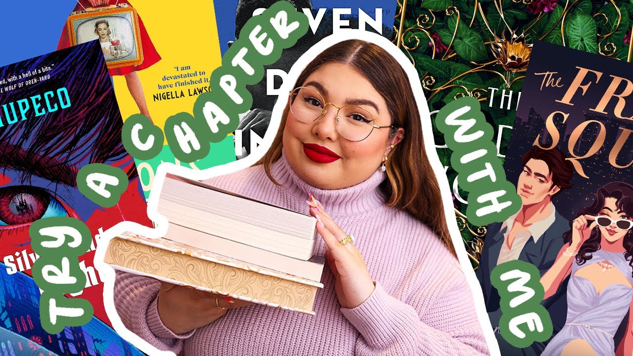 i let first chapters decide my next read... (a reading vlog)