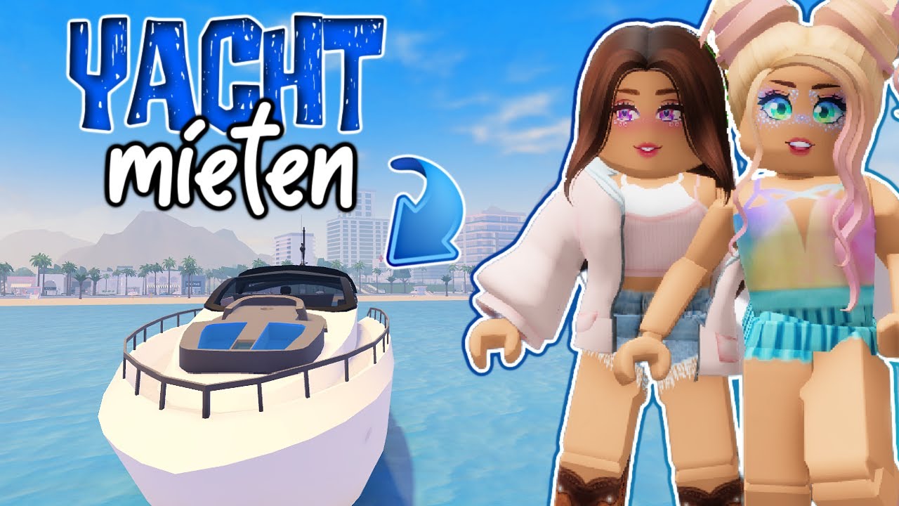 Isy & Sandy MIETEN eine YACHT 🛥 in Berry Avenue 🏡RP Roblox Roleplay Story