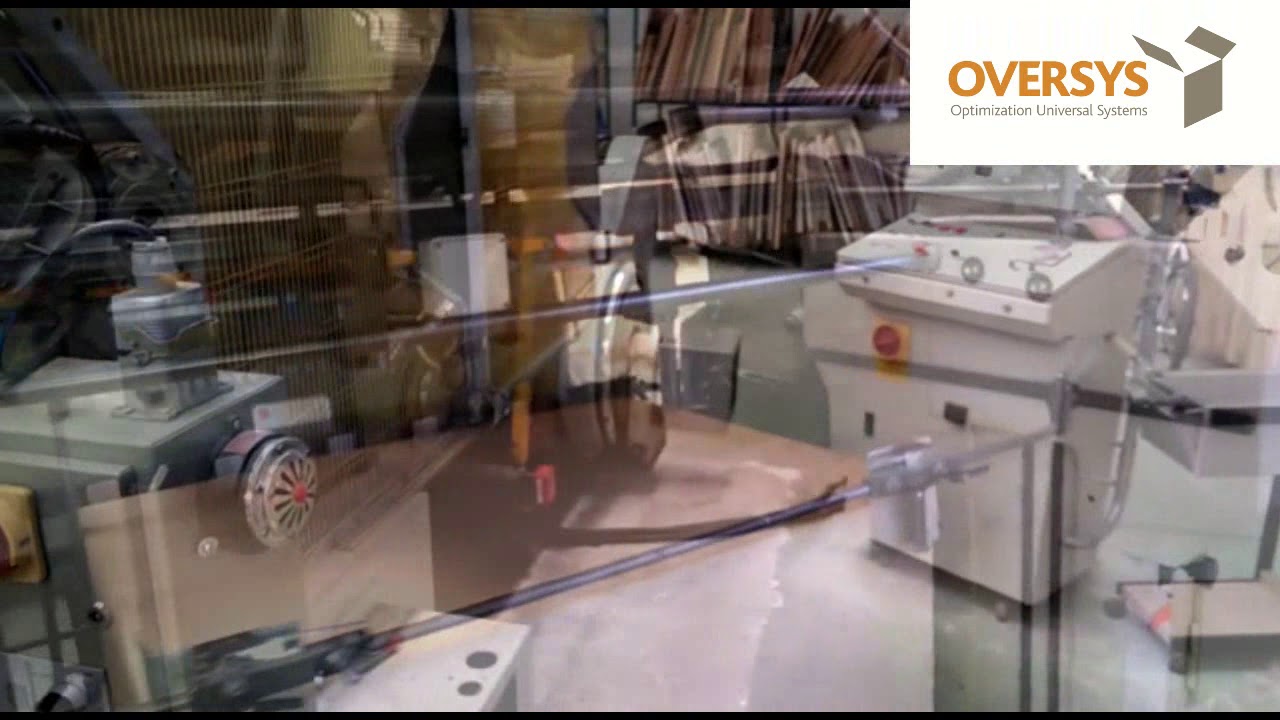 VIDEO OVERSYS U51430919 RABOLINI IMPERIA E PLATEN DIE CUTTER WITH AUTOMATIC SHEET FEEDER AND STACKER