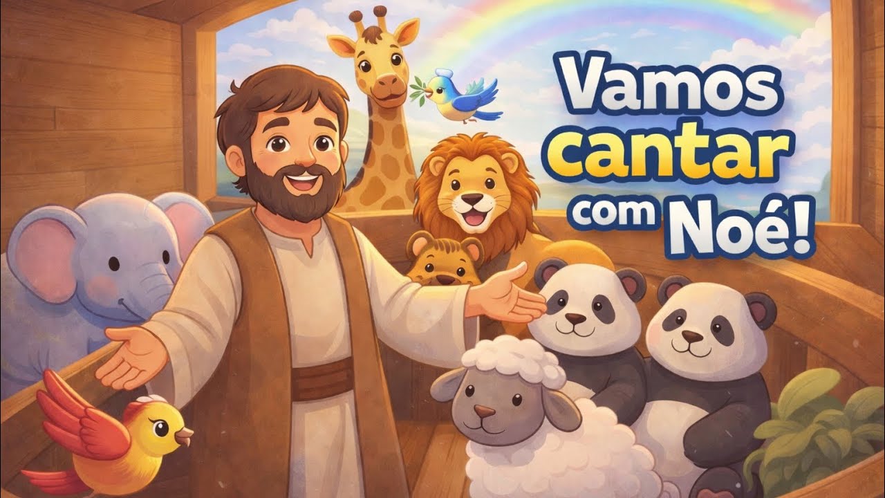 Noé e a Arca | História Bíblica infantil com canção