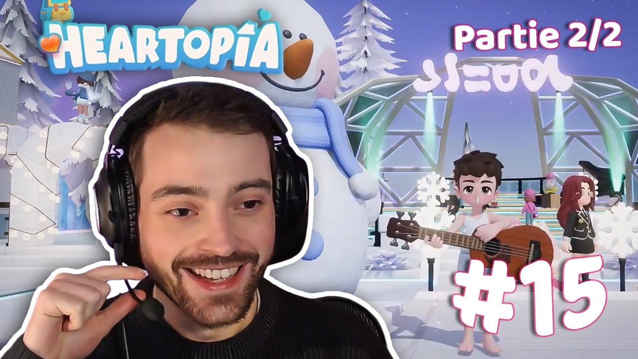 Saison des neiges : on teste tout ! ❄️🌈 — Heartopia #15 (Partie 2/2)