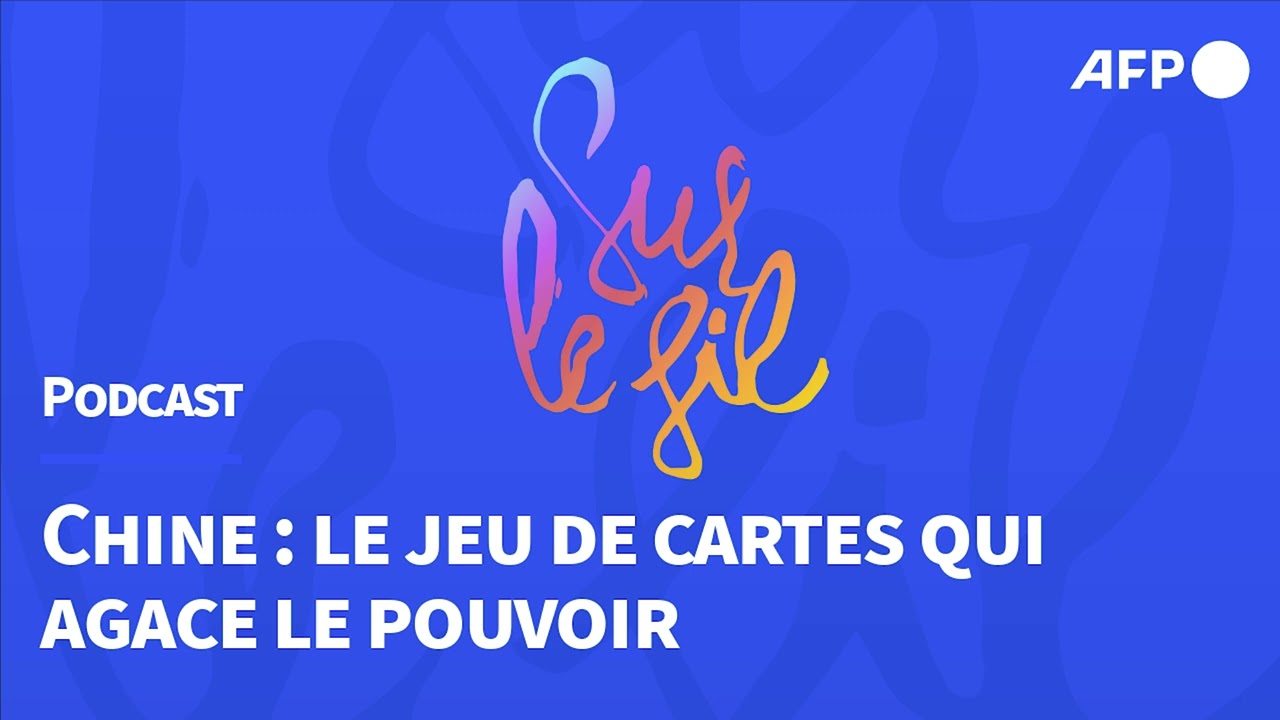 Chine: le jeu de cartes qui agace le pouvoir