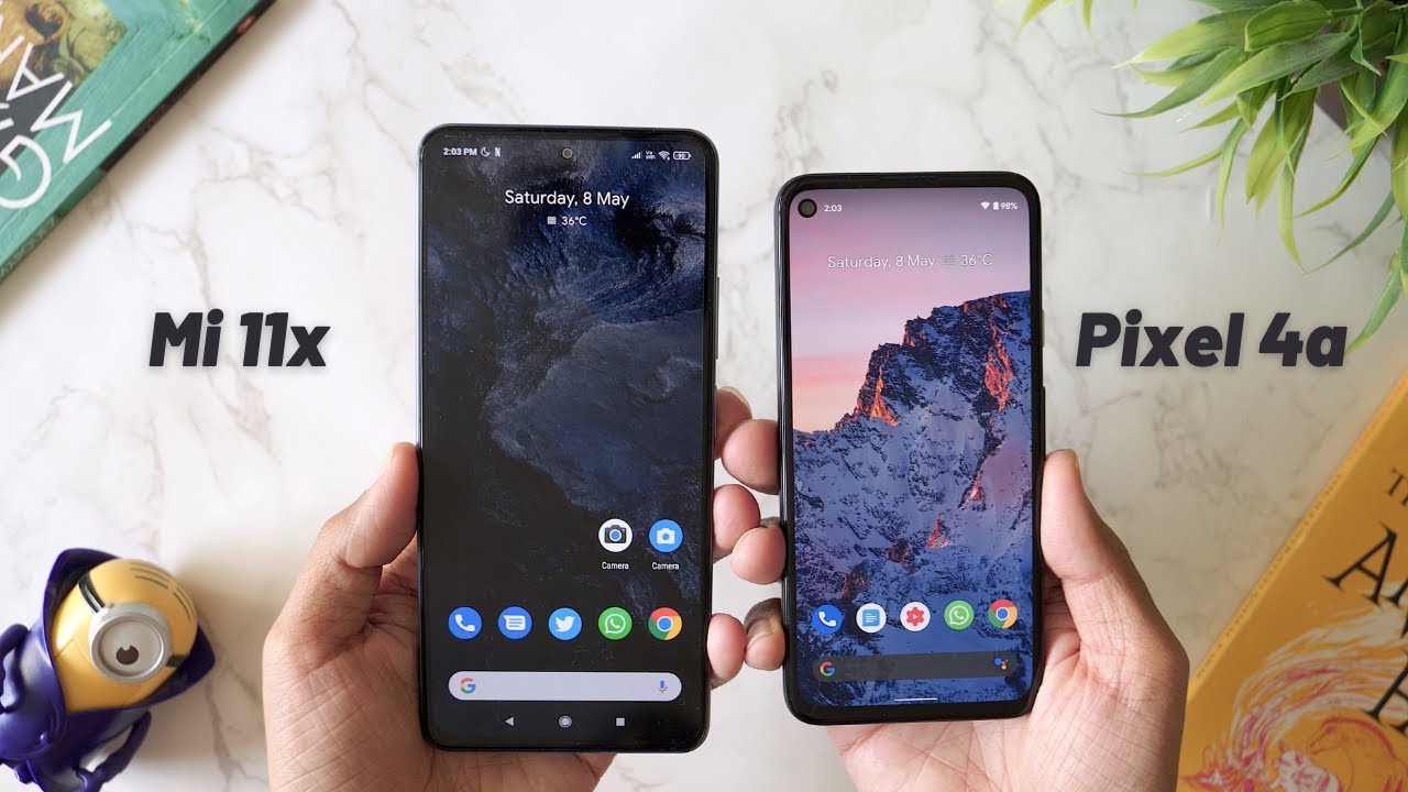Google Pixel 4a vs Xiaomi Mi 11x (Poco F3): Software vs Hardware