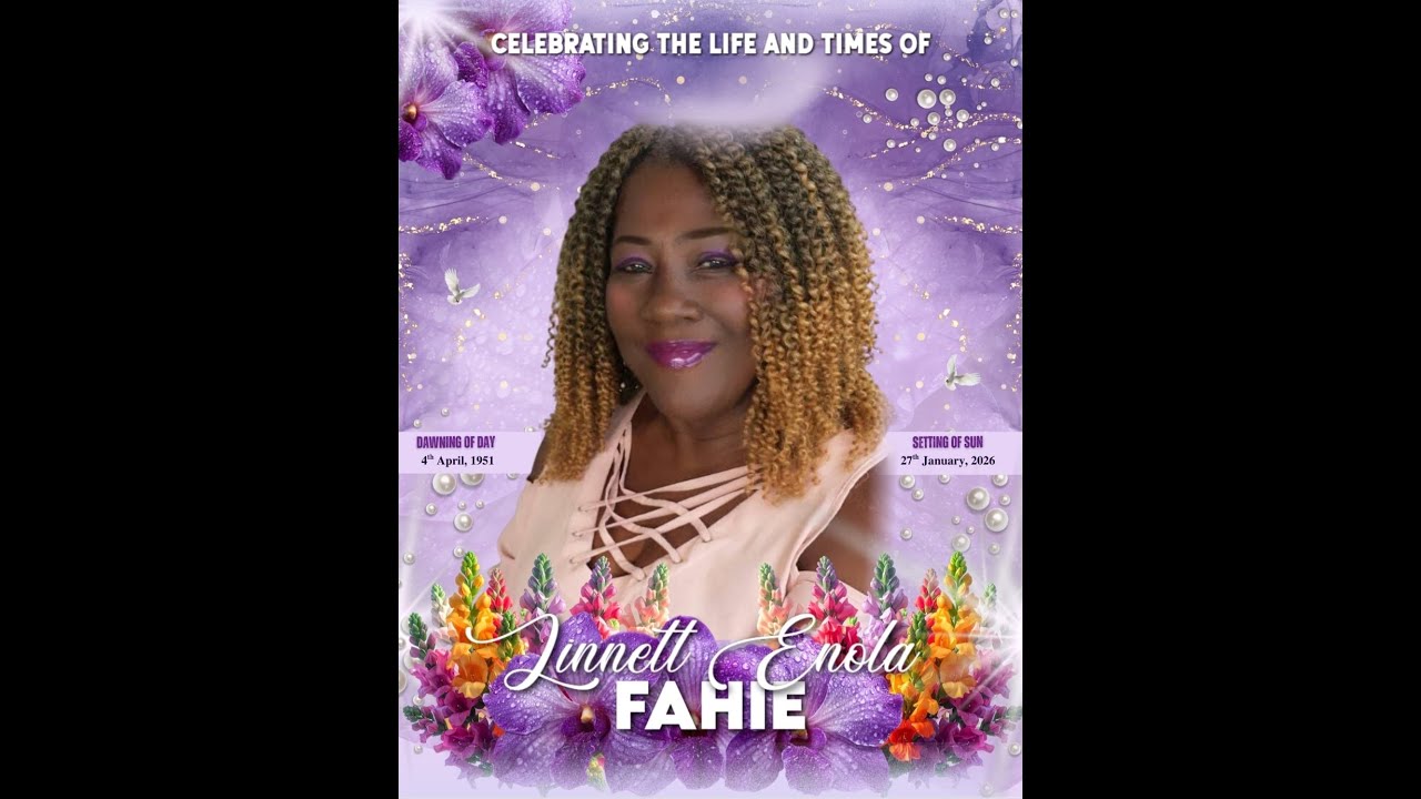 Celebration of Life Service | Linnett Enola Fahie | Live from New Life Baptist Church | 9AM