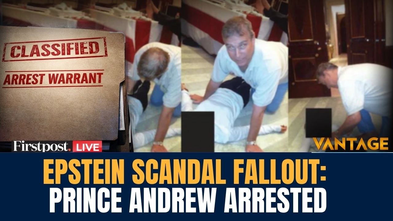 LIVE | Prince Andrew Arrested: Epstein Files Shake the Royal Family | Vantage on Firstpost | N18G