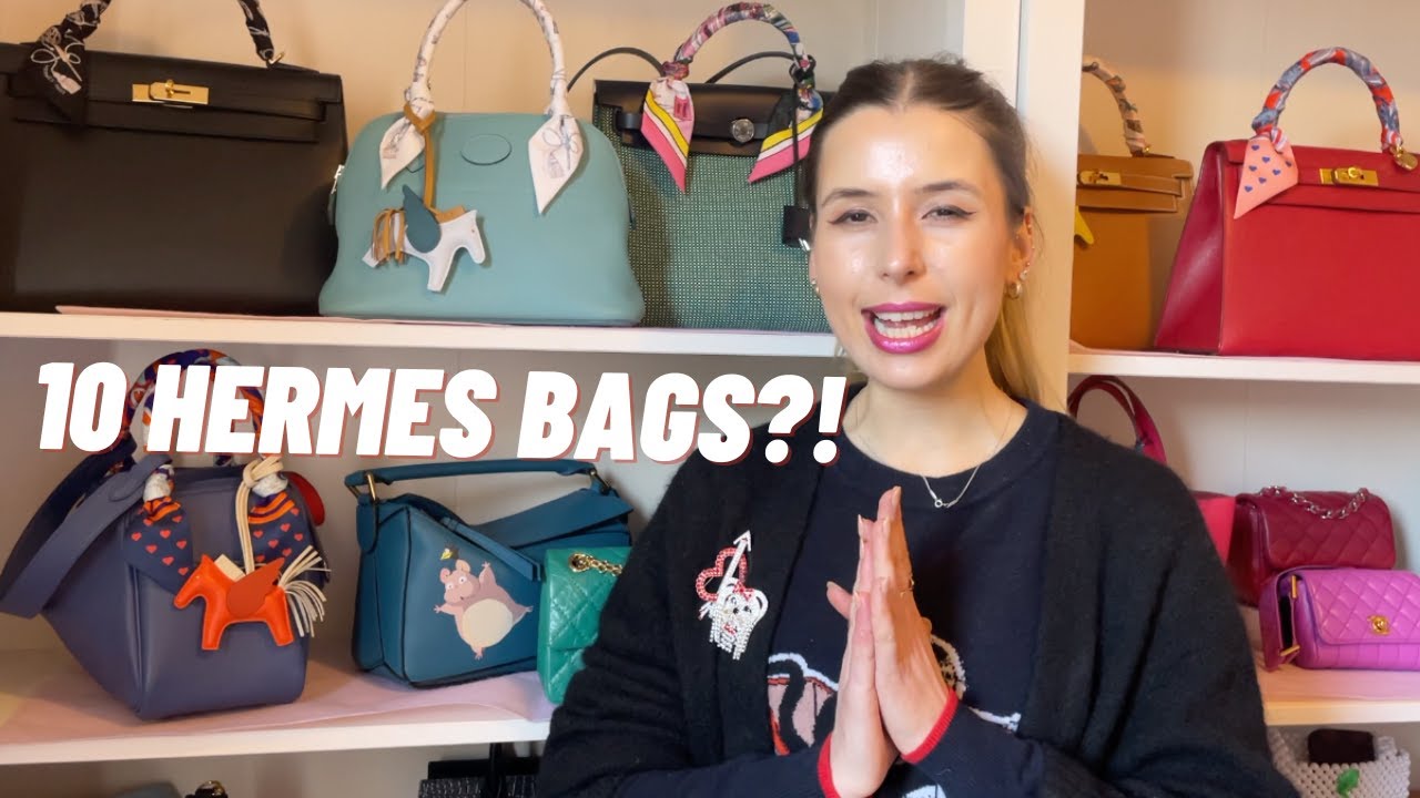 💖 MY ENTIRE HANDBAG COLLECTION 💖 2022- Chanel, Hermes, YSL, Loewe +IDYL HAUL - Ad