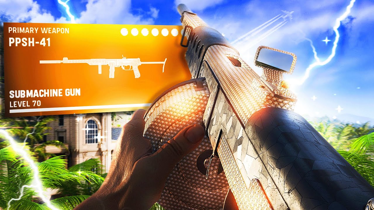 * NEW * BEST PPSh 41 CLASS SETUP is OVERPOWERED as SNIPER SUPPORT in CALDERA WARZONE
