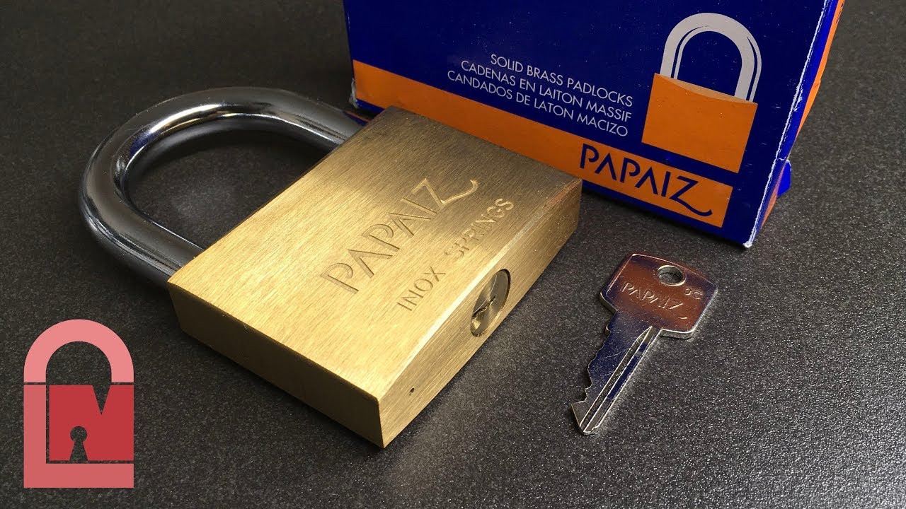 Papaiz 200/70 Padlock Picked