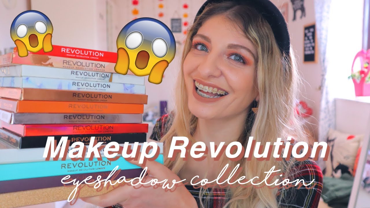 MAKEUP REVOLUTION EYESHADOW PALETTE COLLECTION | KezziesCorner